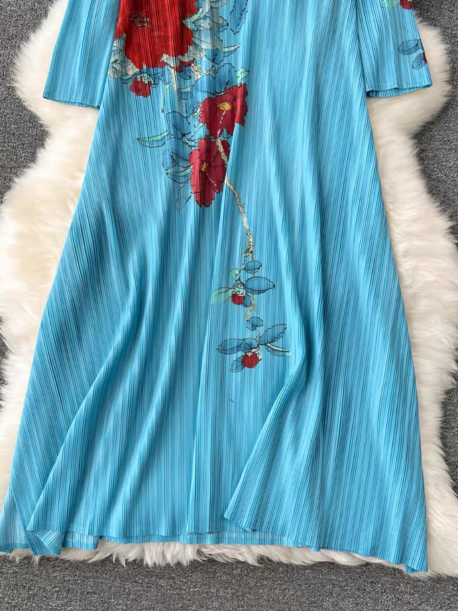 I want it I buy it miyaki floral dress CD867 images